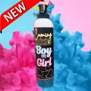Gender reveal coloured smoke fire extinguisher Blue/Pink mini jet blaster 300g