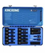 NEW Kincrome 32 Piece 1/2" Drive Metric Hex Impact Socket Set