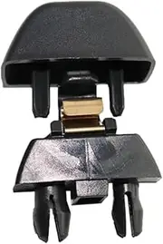 fhtpr Sun Visor Hanger Clip Hook Holder,Fit For VW,Fit For Passat, B7 Polo,Fit For SEAT, CITIGO RAPID 6RD857561 Car Accessories Car Visor Retaining Clip(Black)