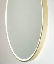 Remer Sphere DB 800mm Round Mirror Rose Gold Bluetooth Speakers & LED Lighting S