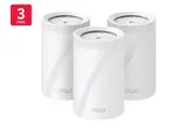 TP-Link Deco BE65 BE11000 Tri-Band Whole Home Mesh WiFi 7 System (3 Pack)