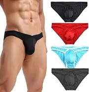 [Summer Code] Mens Sexy Micro Mesh Briefs Soft Breathable Bulge Pouch Underwear