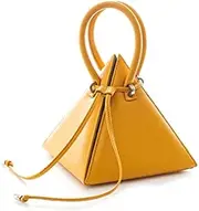 [moderngenic] Pyramid' Luxury Handbag, Fashion Cross-body Shoulder Bag, Soft PU Leather Designer Handbag for Women/Girls