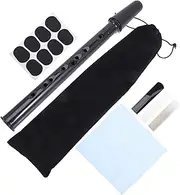 LALADEFIEE Mini Saxophone 11 Hole Pocket Sax Portable Practice Instrument Lightweight for Boys and Girls and Adults Stage
