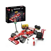 Mould King 10035 F1 Pit Stop Scene Model Building Set - 1,603 Pcs