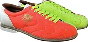 Ladies Glow TCRGL Cobra Rental Bowling Shoes- Laces