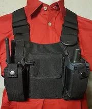 UHF Chest Radio Holster