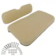 Buff Golf Cart Front Seat Cushion Set Fits EZGO RXV High Quality