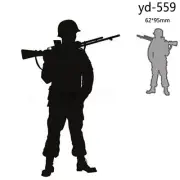 Soldier Metal Cutting Dies Decoration Scrapbooking Card Making Crafting