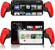 arVin Mobile Gaming Controller for iPad/Tablet[Within 5-11"] Wireless Gamepad for iPhone/Android/Samsung/PC/Switch/PS4, with Hall Effect Joystick/Trigger/Back Key/Turbo -Support Streaming/Cloud Game