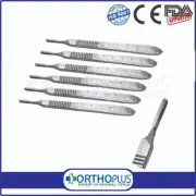 6pcs Scalpel Scale Handle #3 BP Handle Blade Holder Surgical German Grade
