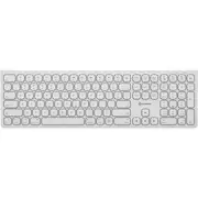 Alogic Echelon USB-C Rechargeable Bluetooth Full Size Keyboard for Mac (White)