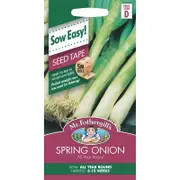 Mr Fothergill's White Lisbon Spring Onion Seed Tape