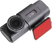 4K Dual Dash Cam, with 1080P Rear Camera, Loop Recording, Parking Mode, for Car, WiFi Control, F1.8 HDR Night Vision, Type C Interface