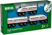 BRIO - High Speed Train with Sound, Classic Design, Modern Style, 3 Pieces