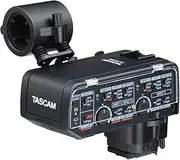 TASCAM XLR Microphone Digital Adaptor for Canon Mirrorless Cameras, Black