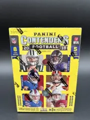 2018 CONTENDERS FOOTBALL FACTORY SEALED BLASTER BOX -JOSH ALLEN, LAMAR, SAQUON