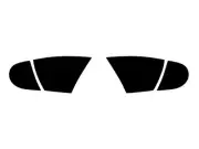 Rvinyl Tail Light Tint Covers Fits Volkswagen R32 2008-2008