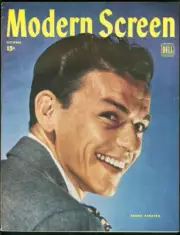 MAG: MODERN SCREEN 1945 OCT-FRANK SINATRA-ERROL FLYNN VF