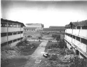 WW2 WWII Photo Pearl Harbor Attack Hickam Barracks Damage World War Two 8166