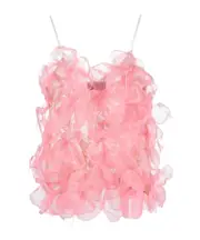Translucent layered sling 42 Pink