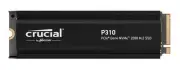 Crucial P310 1TB Gen4 2280 NVMe SSD w Heatsink 7100/6000 MB/s R/W 220TBW 1000...