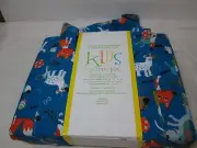 Mytex Kids Collection PUPPY PLAY Twin Sheet Set - Orange, White, Brown, Blue