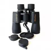 Galileo Astronomical 16x50mm Porro Prism Binocular and Case, Matte, Black G-1650