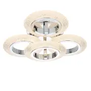 Luna 4 Ring Led, Chrome