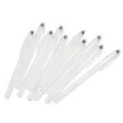 10pcs Plastic Pen Shell Cover Handle Clear Replace Accessories For Refill Supply