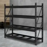 Giantz 2Mx2M Warehouse Rack Storage Racking Shelving Garage Heavy Duty Steel New