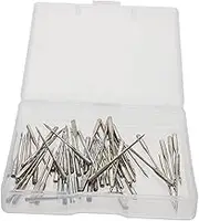 SEWACC 60Pcs Heavy Duty Sewing Machine Needles with Storage Box Ballpoint Needles for Woven Fabrics Ergonomic Grip for Comfort to Sewing Machine