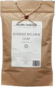 Health Embassy Ginkgo Biloba Leaf (Ginkgo biloba L) (50g)