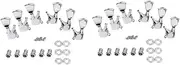 Vaguelly 2sets Guitar Tuning Turner Guitar Tuning Pegs Machines for Electric 6pcs*2