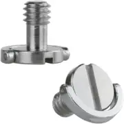 1/4"-20 D-Ring Stainless Steel Mounting Fixing Screw for Camera Tripod Monopod Q