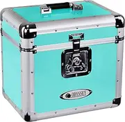 Odyssey Vintage Series Teal 12" Vinyl Records or LP Case, Holds 70 PCS
