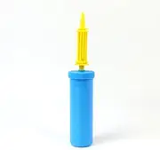 Bidirectional Balloon Inflator, Blue and Yellow