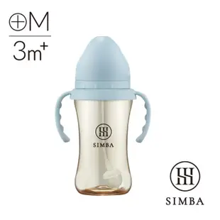 Simba 小獅王辛巴 蘊蜜鉑金PPSU寬口吸管把手防脹氣奶瓶 寬口奶瓶 270ml【樂兒屋】