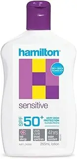 Hamilton Sensitive Lotion with SPF50+ 265 ml