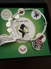 ALEX AND ANI Wizard of Oz Wicked Witch of the East charm silver bangle bracelet