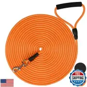 SZEE Floating Long Dog Leash, 30ft Training Dog Leash for Walking, Playing, H