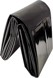 5 Mil HDPE Pond Liner Sun Resistant Preformed Pond Membrane for Outdoor Large Ponds, Fish/KOI/Duck Pond, Garden Waterfall, Waterscape - Black(4x10m(13.1x32.8ft))