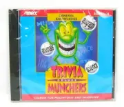 VTG mecc TRIVIA MUNCHERS DELUXE General Knowledge CD-ROM for Mac / Windows 8-14