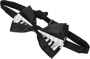 [DEARMAMY] Piano-themed Bow Tie Pre-tied for Men Tie Prime Music Bow Tie Keys Elegant for Business Wedding Party Christmas Celebrations