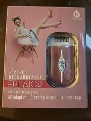 Pursonic FE120-PK Two Speed Rechargeable Epilator, Pink
