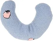 Pillow U-Shaped Dog Sleeping Pillow for Neck Support Comfortable Easy to Wash