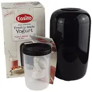 EasiYo Yoghurt Maker 1kg NEW Fresh Homemade Yogurt Food Storage Container BLACK