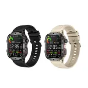 Anyco Smartwatch Bluetooth Call Fitness Tracker IP68 Waterproof Sports Wristwatch