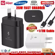 Genuine Original Samsung 25W Super FAST Wall Charger for Note 20/S21/S23/S24/S25