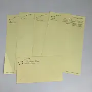 Vintage Advertising Letterhead Big Dipper Motel Roanoke Virginia Envelope